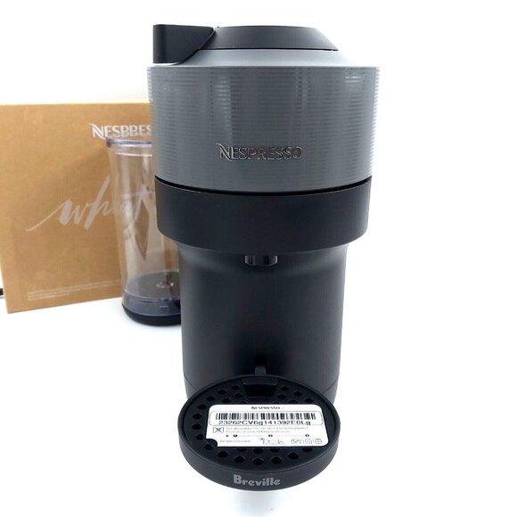 Nespresso Vertuo Pop+ Dark Grey Coffee Espresso Maker Breville Compact 5 Size - Picture 3 of 12